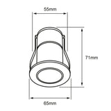 INT EMP LED 7W100-240V400LMIP6203000K N FORAMEN IV TECNOLITE ***HAE2025***