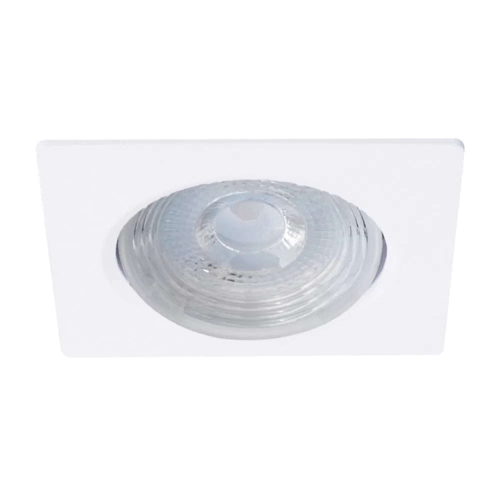 LÁMPARA EMPOTRABLE LED TECNOLITE ALCOR 7W LUZ SUAVE CÁLIDA BLANCO