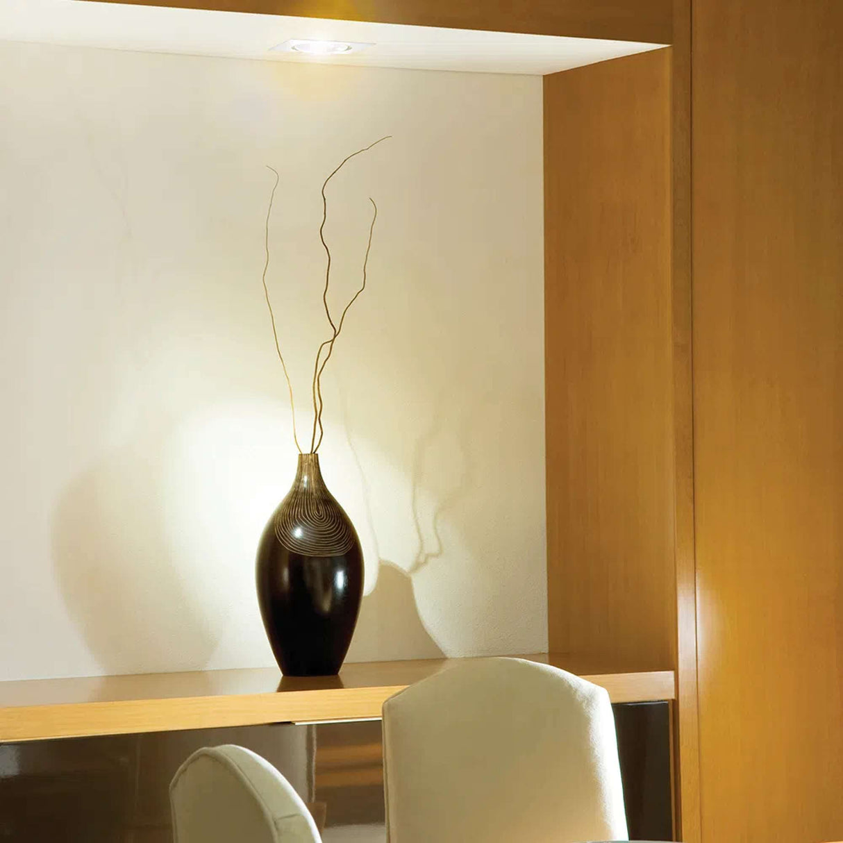 LÁMPARA EMPOTRABLE LED TECNOLITE ALCOR 7W LUZ SUAVE CÁLIDA BLANCO
