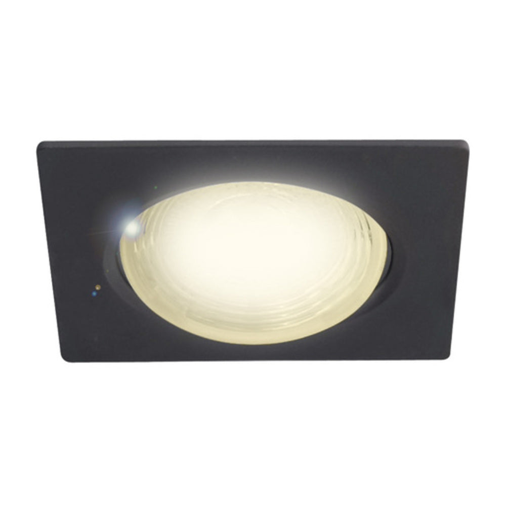 LÁMPARA EMPOTRABLE LED TECNOLITE ALCOR 7W LUZ SUAVE CÁLIDA NEGRO