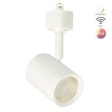 LÁMPARA DE INTERIOR TECNOLITE HALLEY SMART 7W SPOT DE RIEL LUZ RGB Y BLANCA ATENUABLE COMPATIBLE CON APP MÓVIL Y ASISTENTES DE VOZ BLANCO