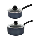 BATERIA DE COCINA  10PZS PRIMAWARE NONSTICK 1.8 MM GRIS