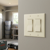 PLACA DECORA 2 UNIDADES MARFIL 80409-00I LEVITON