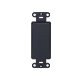 PLACA DECORA CIEGA NEGRO 80414-00E