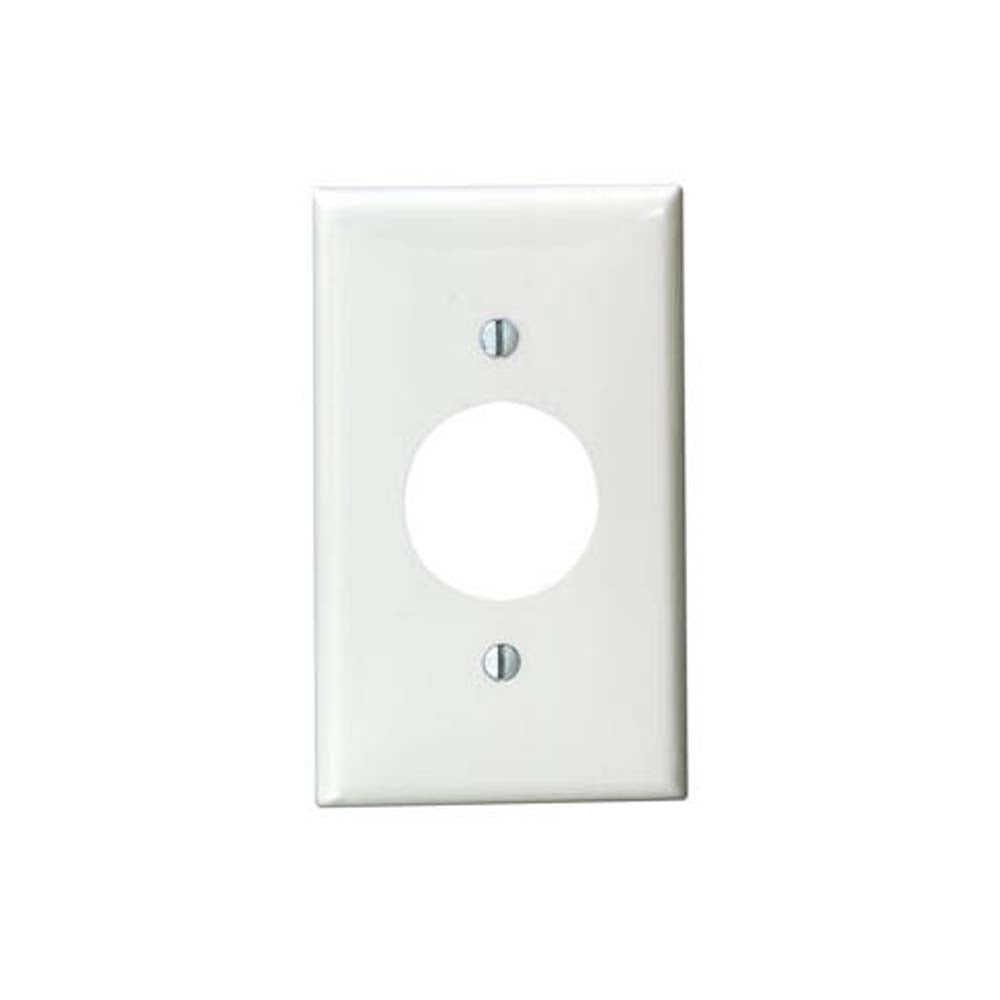 PLACA NYLON P/RECEPTACULO REDONDO BCP LEVITON 80704-00W