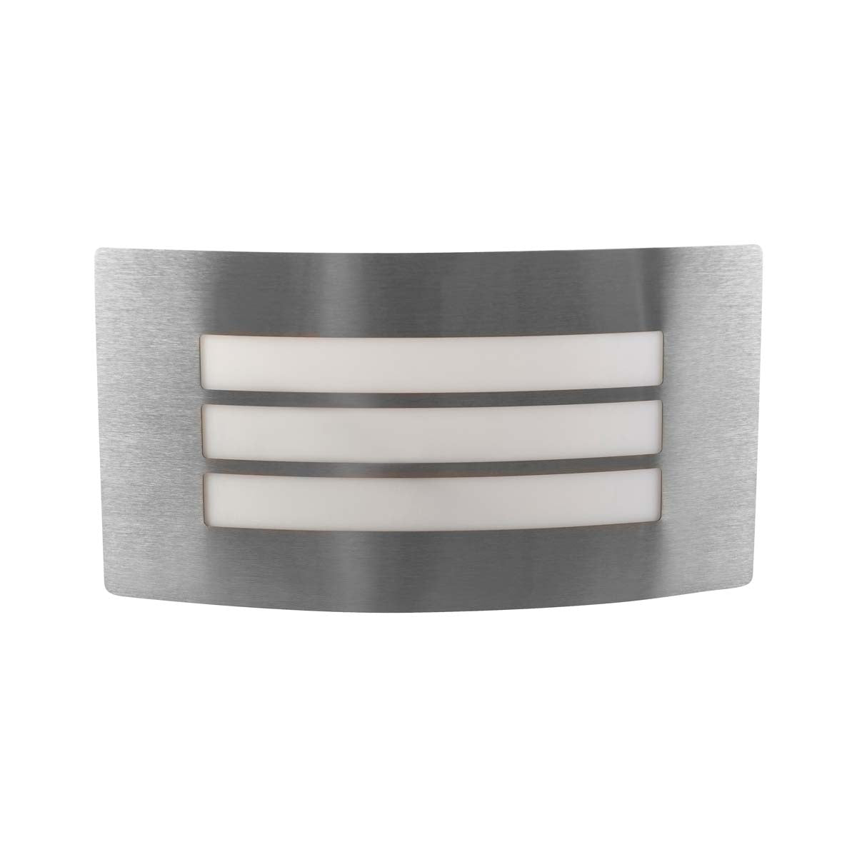 LUMINARIO A MURO CALUX 40W 127V IP54 E27 ACABADO ACERO INOXIDABLE 8144