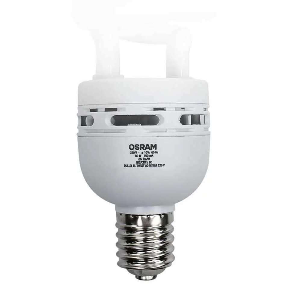 Foco espiral dulux Ledvance 80 W 6500k 127 V E40 – Lumi