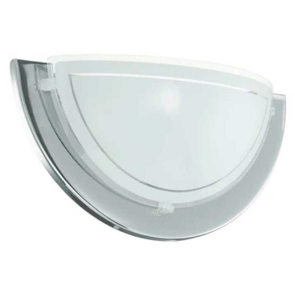 ARBOTANTE MEDIA LUNA CROMO PANTALLA CRISTAL PLANET 1 E27 (NO INCLUIDO) 120V IP20 EGLO