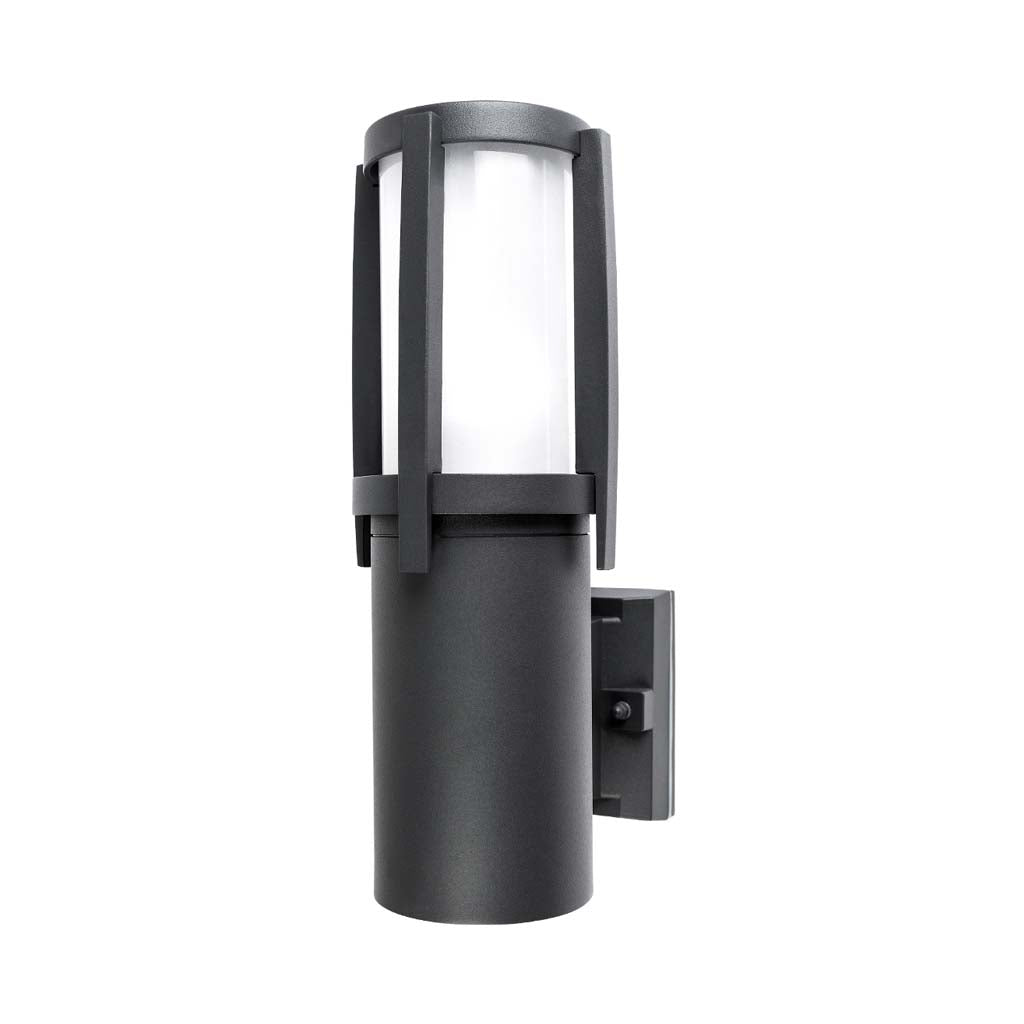 LUMINARIO A MURO CALUX 60W 127V IP54 E27 ACABADO GRAFITO 8382 *** HAE ***