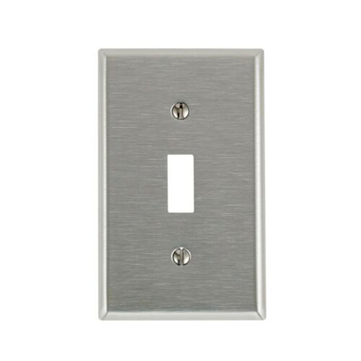 PLACA DE ACERO INOXIDABLE  P/INTERRUP PALANCA ANTIMICROBIAL 302 MCA LEVITON ***HAE 2024***