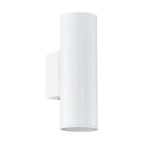 LUMINARIO DE MURO EGLO RIGA BASE GU10 DE 50W IP44 BLANCO
