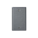 PLACA DE ACERO INOXIDABLE CIEGA LEVITON