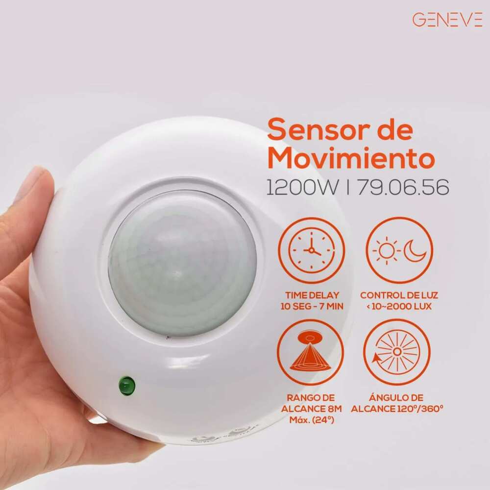 SENSOR REDONDO 360- 120-277V-IP20-WH-A MCA LEDVANCE *** OFRECER SM-360-TS-N ***