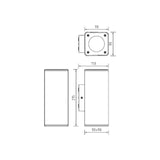 LEDVANCE APLIQUE DUAL WHITE GU10 IP54 LEDVANCE
