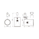 LEDVANCE TRACKLIGHT PAR30 LN E27 31W BLANCO