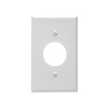 PLACA PLASTICA P/RECEPT.REDONDO 36MM. BLANCO 88004 LEVITON