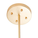 LAMPARA TECHO VINTAGE DORADO E27 6 LUCES 40W 120V 100X60