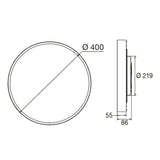 LEDVANCE MULTIROUND 40W 830 100-240