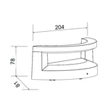 LEDVANCE WALL 10W 830 IP65 100-240