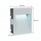 EMPOTRABLE CUADRADO GRANDE LED ZIMBA LED  *** HA. LUMI ***