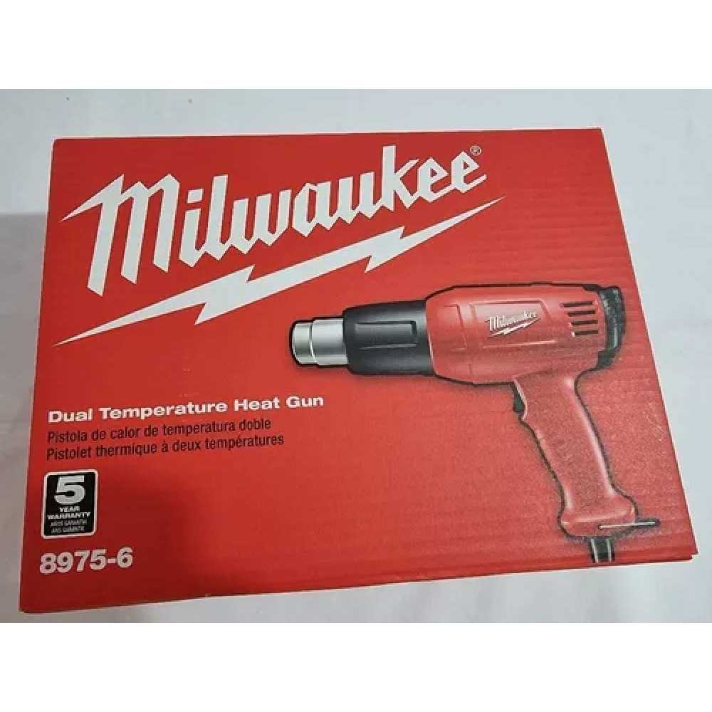 PISTOLA DE AIRE CALIENTE TEMPERATURA DOBLE 570-1000 MILWAUKEE