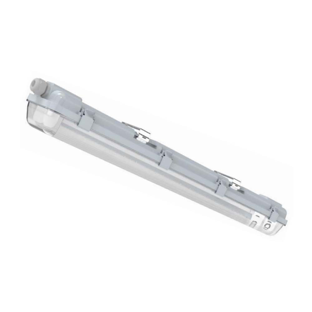 HOUSING A PRUEBA DE VAPOR Y POLVO IP65 T8,T5 LEDVANCE DAMP-PROOF 1 TUBO ***PREFERENTE USAR TUBOS QUE SE CONECTEN DE UN SOLO LADO***
