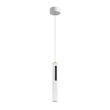 LAMPARA COLGANTE LED METAL 1.5M 8W LUZ CALIDA BRILLANTE DIRECTA/INDIRECTA IRC90 NO ATENUABLE BCO