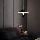 LAMPARA COLGANTE LED ACRILICO 1.5M 8W LUZ CALIDA BRILLANTE NO ATENUABLE