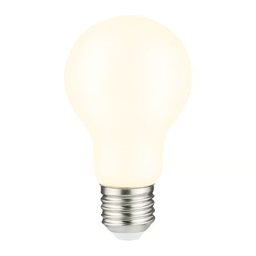 FOCO A19 LED FILAMENTO 8 W IRC 80 LUZ CALIDA BRILLANTE BASE E27 ATENUABLE
