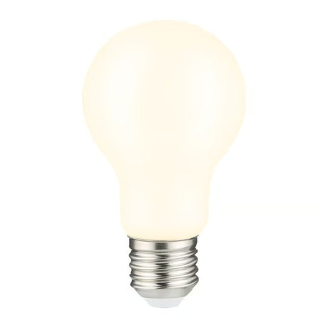 FOCO A19 LED FILAMENTO 8 W IRC 80 LUZ CALIDA BRILLANTE BASE E27 ATENUABLE