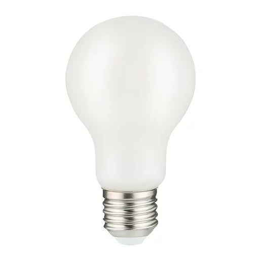 FOCO A19 LED FILAMENTO 8 W IRC 80 LUZ DE DIA BASE E27 ATENUABLE