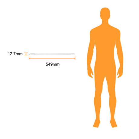 TUBO LED DABIH I TECNOLITE 8W LUZ DE DÍA BASE G5 ***CONEXION AMBOS LADOS, *** OFRECER ML-T5-CR-9W ***