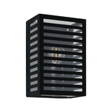 ARBOTANTE CUBO RAYAS NEGRO E27 (NO INCLUIDA) IP44 ALAMONTE 3 EGLO ***T.E. ABRIL 2024***
