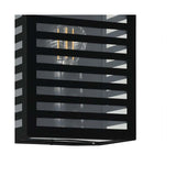 ARBOTANTE CUBO RAYAS NEGRO E27 (NO INCLUIDA) IP44 ALAMONTE 3 EGLO ***T.E. ABRIL 2024***