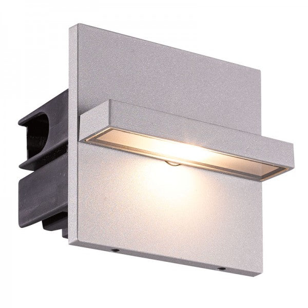 LUM LED EMPOTRAR MURO LED CREE 3W 100-240V 3000K GRIS  *** HAE ***