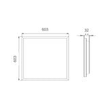 PANEL PFM 36W 600X600 6500K