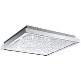 LUM TECHO CUADRADO LED 30W CROMO CARDITO ***HAE 2024***