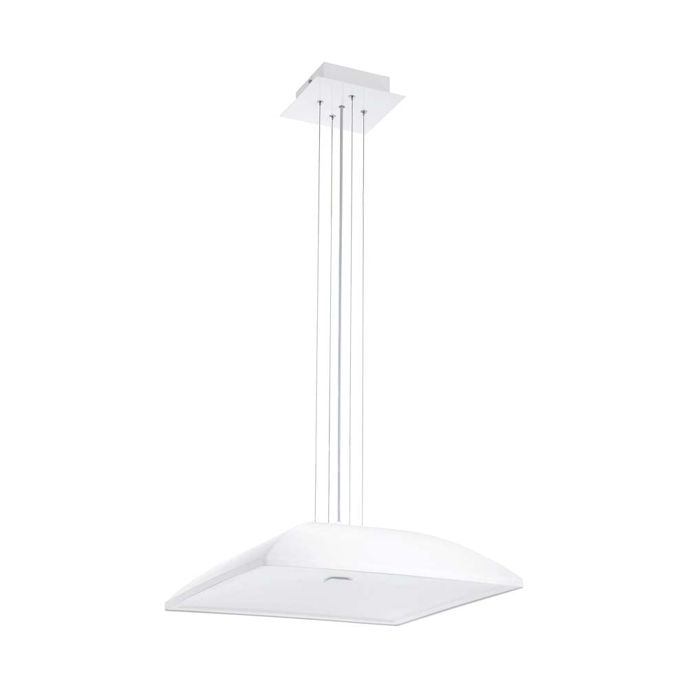 LUMINARIO COLGANTE DE LED T/ ZAGAROLE DE LED 24W ACABADO CRISTAL MCA EGLO *** H.A.E. 2021 ***