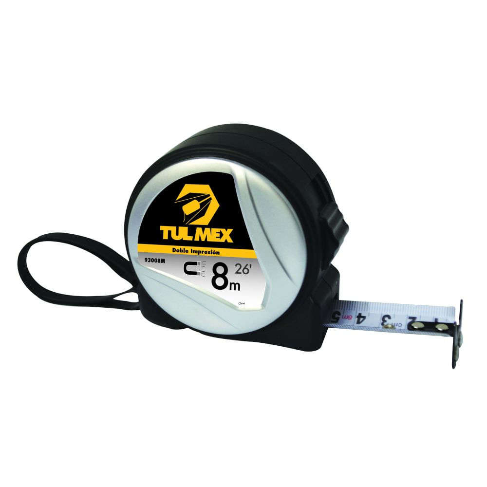 FLEXOMETRO MAGNETICO 8MTS. TULMEX