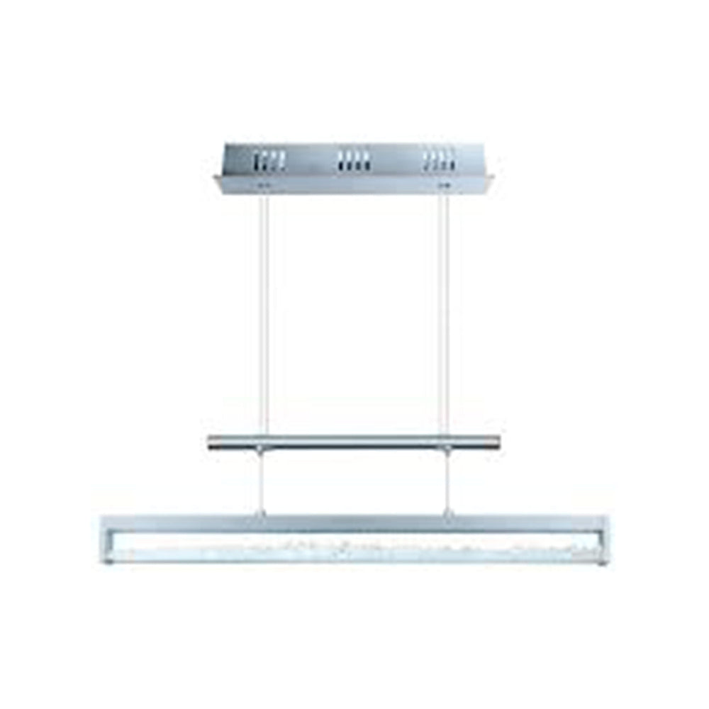 LUM DE EMPOTRAR LED GLENN RECTANGULAR SATINADA 2X2.8W 127V EGLO *** HA. LUMI ***
