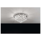 LAMP TECHO CRISTALES GOTA G9 (NO INCLUIDA) CALAONDA EGLO