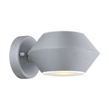 LUMINARIO EXT. LED 2.8W. PARED ALUM. PLATA NOCELLA 94139M