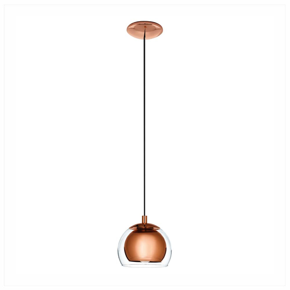 LUMINARIO COLGANTE ROCAMAR COBRE 127V E26 (NO INCLUIDO) EGLO