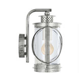 ARBOTANTE TIPO FAROL PLATA ANTIGUO E27 (NO INCLUIDA) IP44 HILBURN 1 EGLO