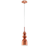 LUMINARIO COLGANTE BOLANOS COBRE 1 LUZ GU10 1X6W (INCLUIDO) REGULABLE EGLO ***HAE 2024***