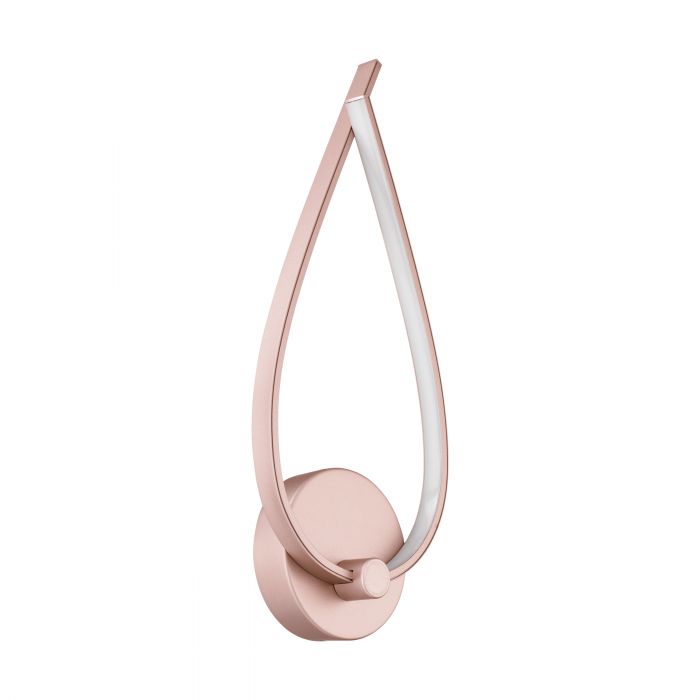 LUMINARIO DE PARED LED 1X11W  1500LM COLOR ROSA *** HA. LUMI ***