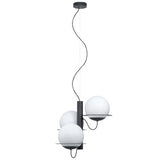 LAMP COLGANTE TRIPLE ESFERA E26 (NO INCLUIDA) SABALETE  *** HA. LUMI ***