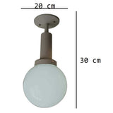 ANTORCHA PARA R-8 BARDA SIN BOMBILLA BLANCA MCA GUZMAN ***GLOBO POR SEPARADO***