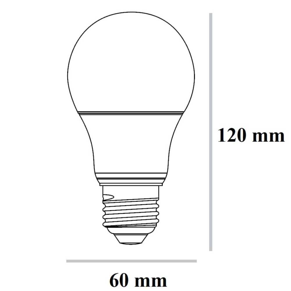 FOCO LED TECNOLITE 11W LUZ SUAVE CÁLIDA BASE E27