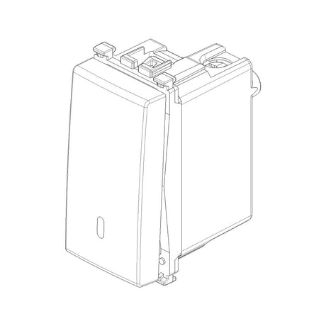 INTERRUPTOR 1P 16AX 2 MOD. BLANCO ARKE